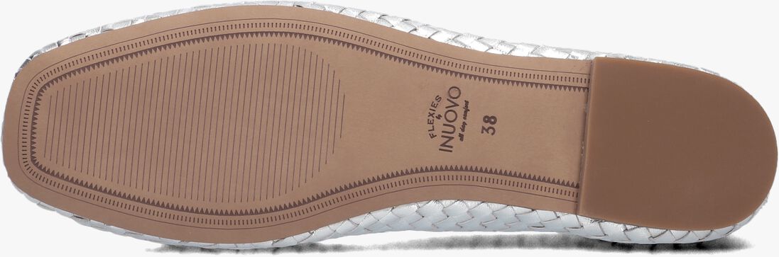 INUOVO zilveren inuovo ballerina's a92018