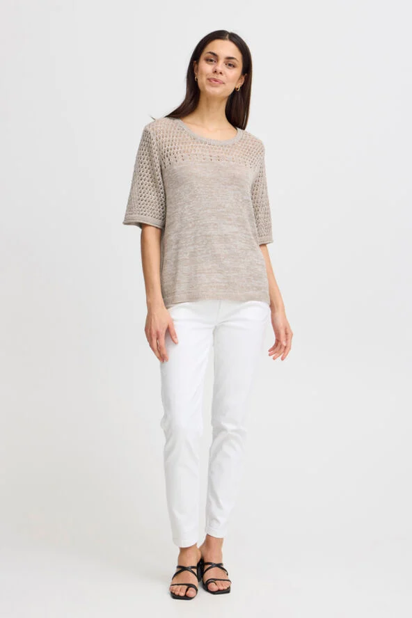 Fransa FRBONITA PU 1 Silver mink melange