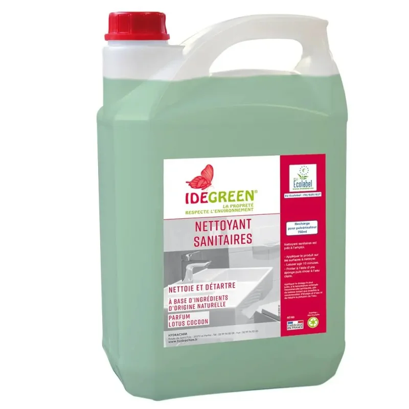 IDEGREEN - Nettoyant sanitaire Ecolabel - 5L