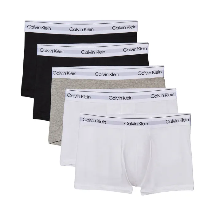 Calvin Klein Icon Cotton Stretch Trunk Boxershorts Heren (5-pack)