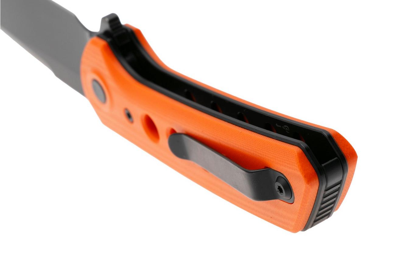 Reate PL-XF PVD Nitro-V, Orange G10, zakmes