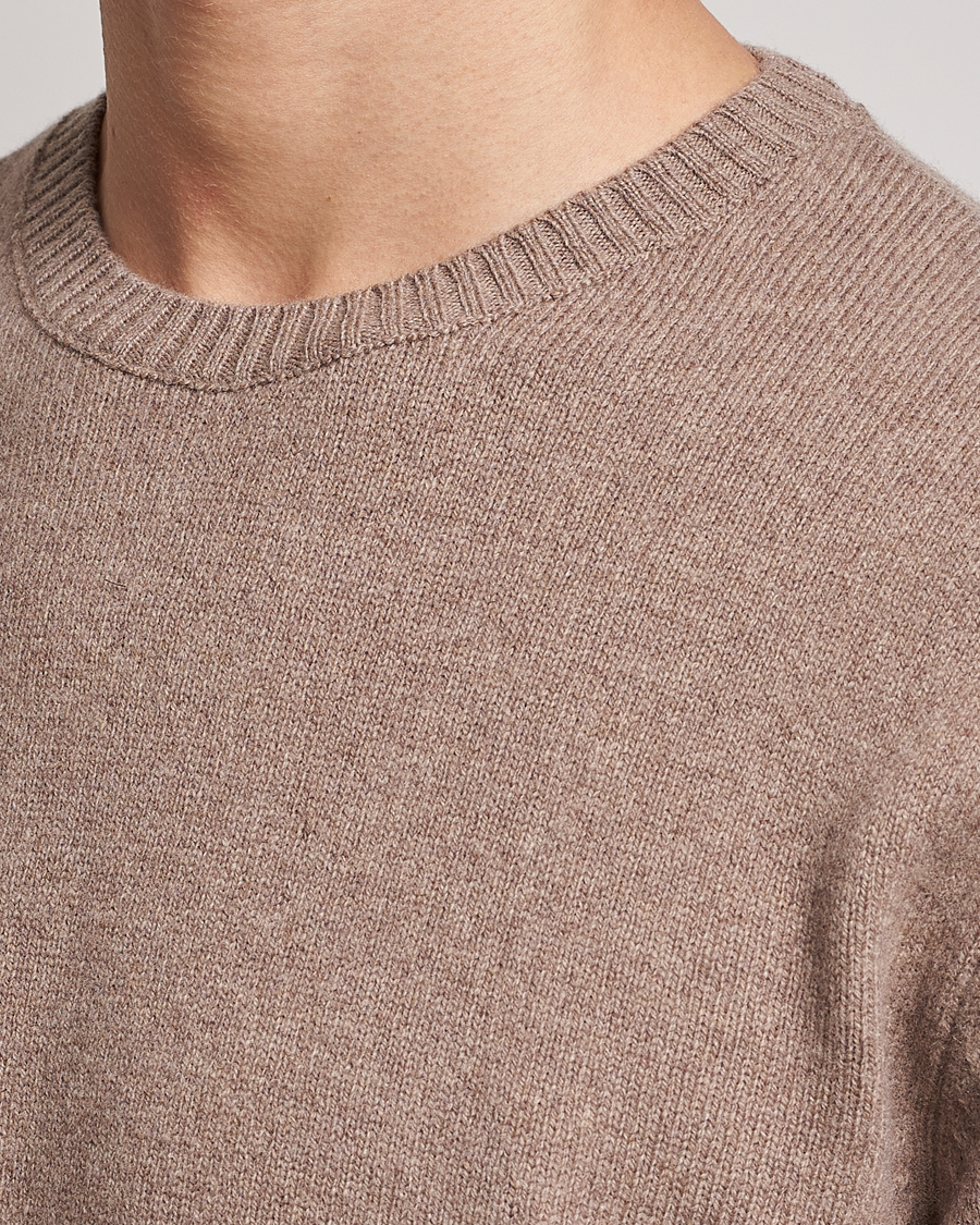 Colorful Standard Classic Merino Wool Crew Neck Warm Taupe