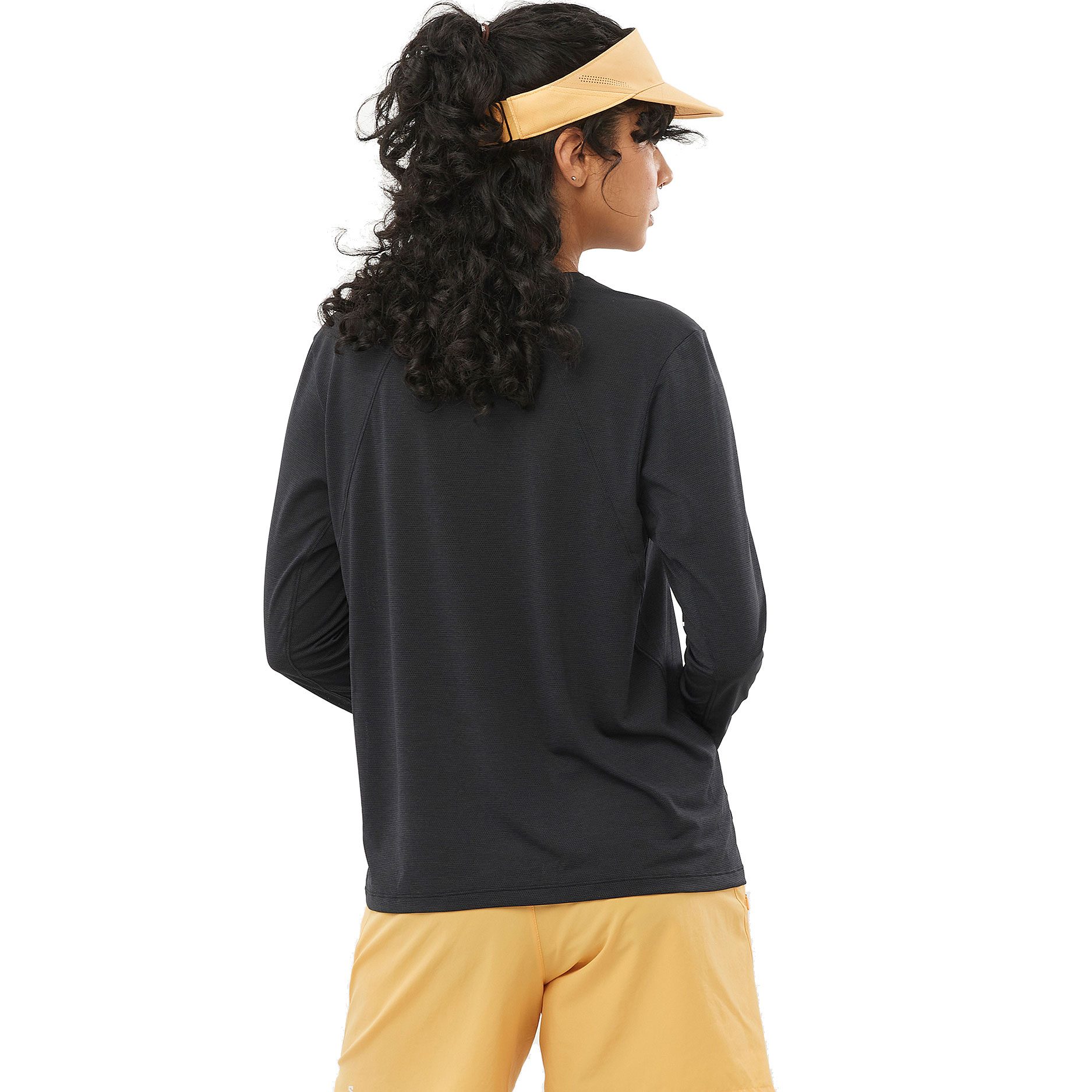Salomon SHAKEout CORE Longsleeve Damen deep black