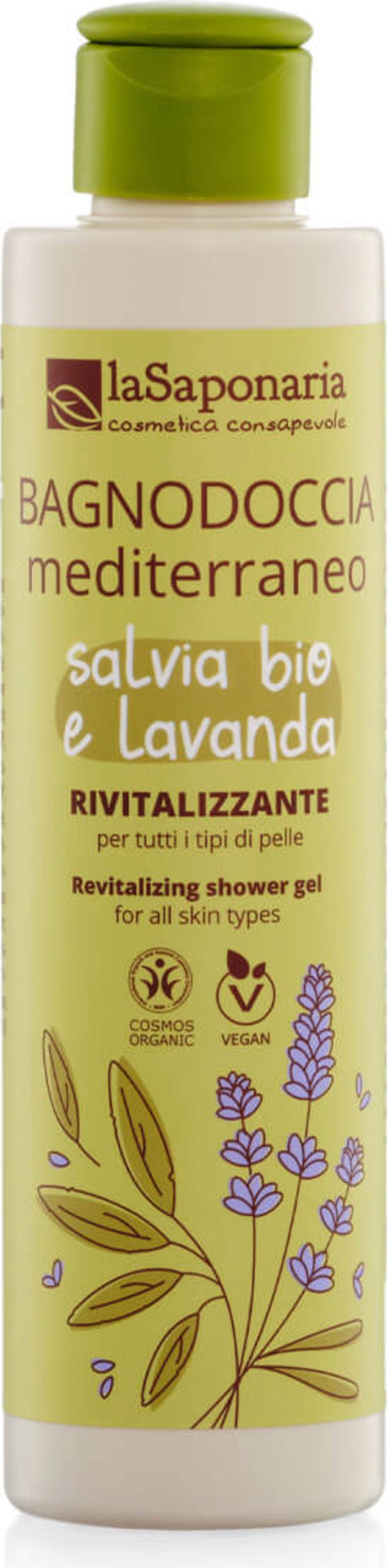 La Saponaria  Bio-Duschgel Mediterran, 200 ml