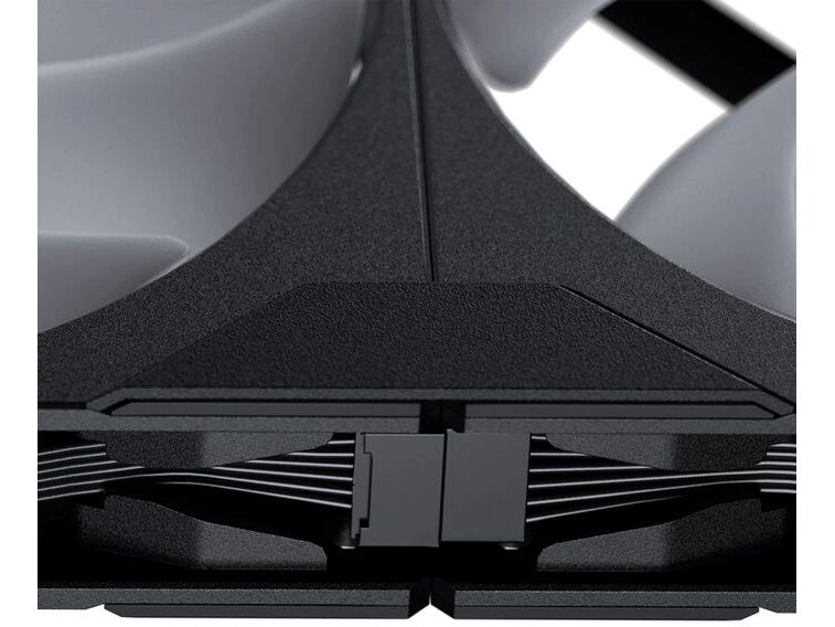 Phanteks PC-Lüfter M25G2-120 Schwarz 120-mm-Lüfter mit PWM und D-RGB-Beleuchtung