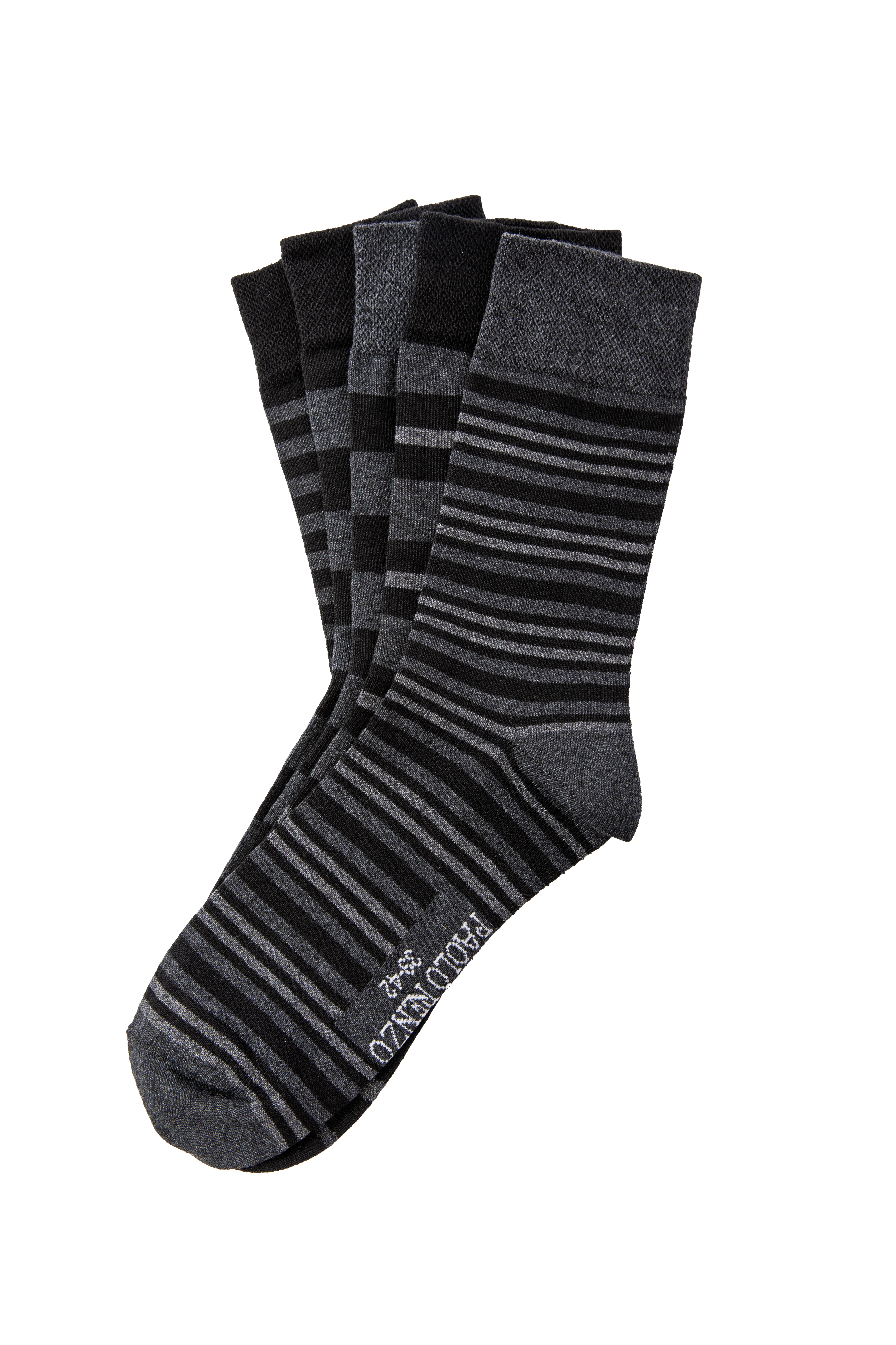 Paolo Renzo® Business Socke gemustert 15 Paar - Größe 43/46