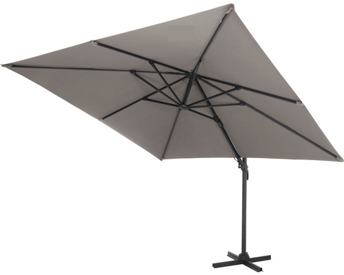 Siena Garden Califorina zweefparasol 300 x 300 cm taupe