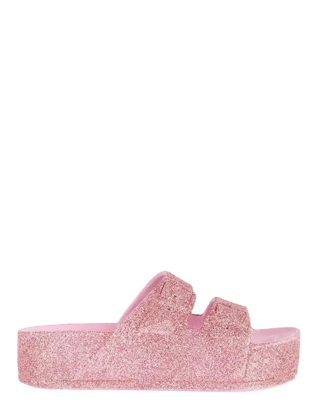 cacatoes Claquettes Compensées Caipirinha Glitter Women Rose