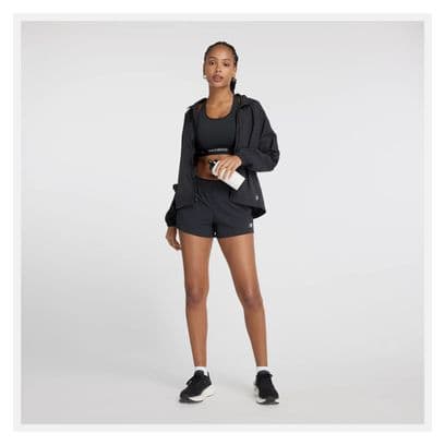 Short slipé New Balance RC 3in Noir Femme