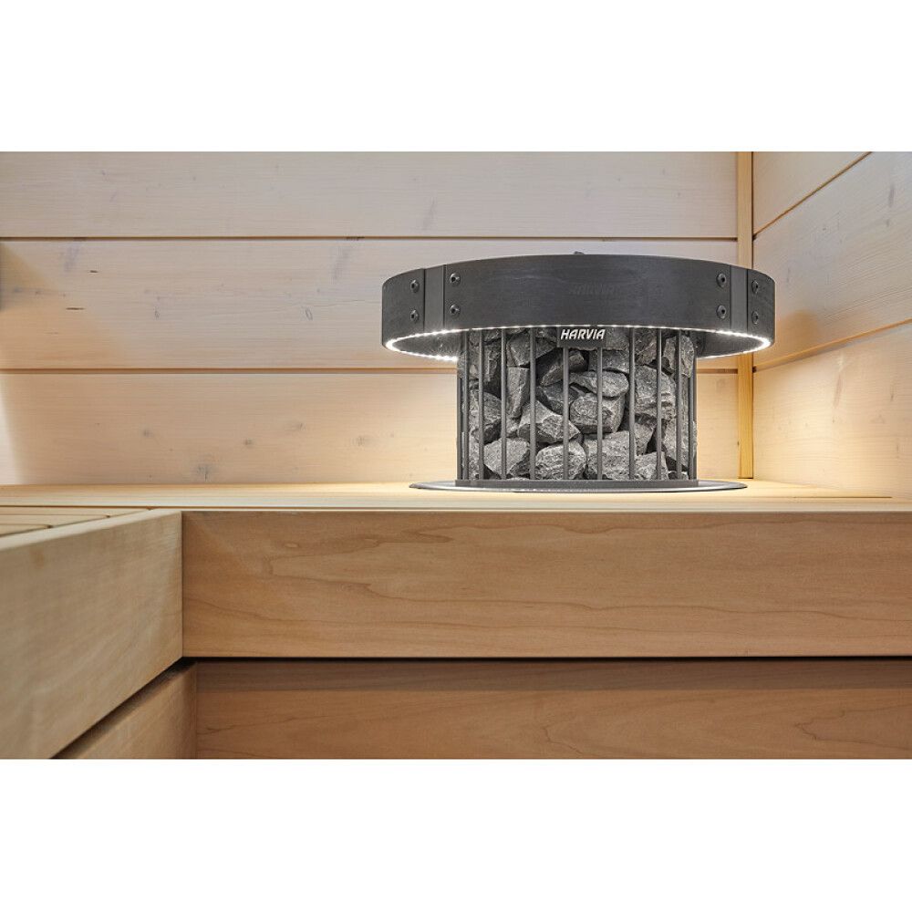 BADSTUOVN HARVIA LEGEND PO70XW WIFI 6,8KW SVART
