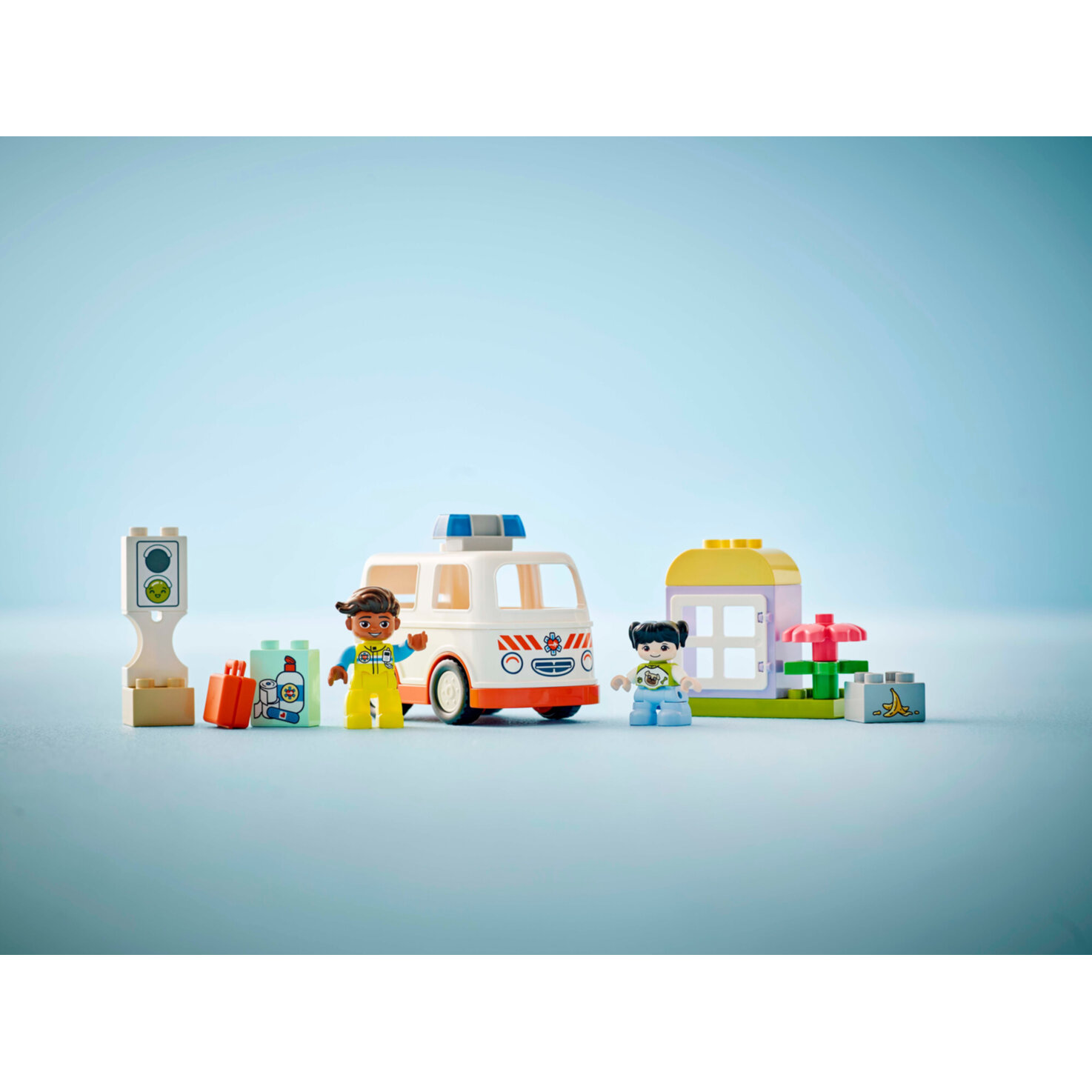 LEGO® DUPLO 10447 Rettungswagen mit Fahrer ab 2 Jahren