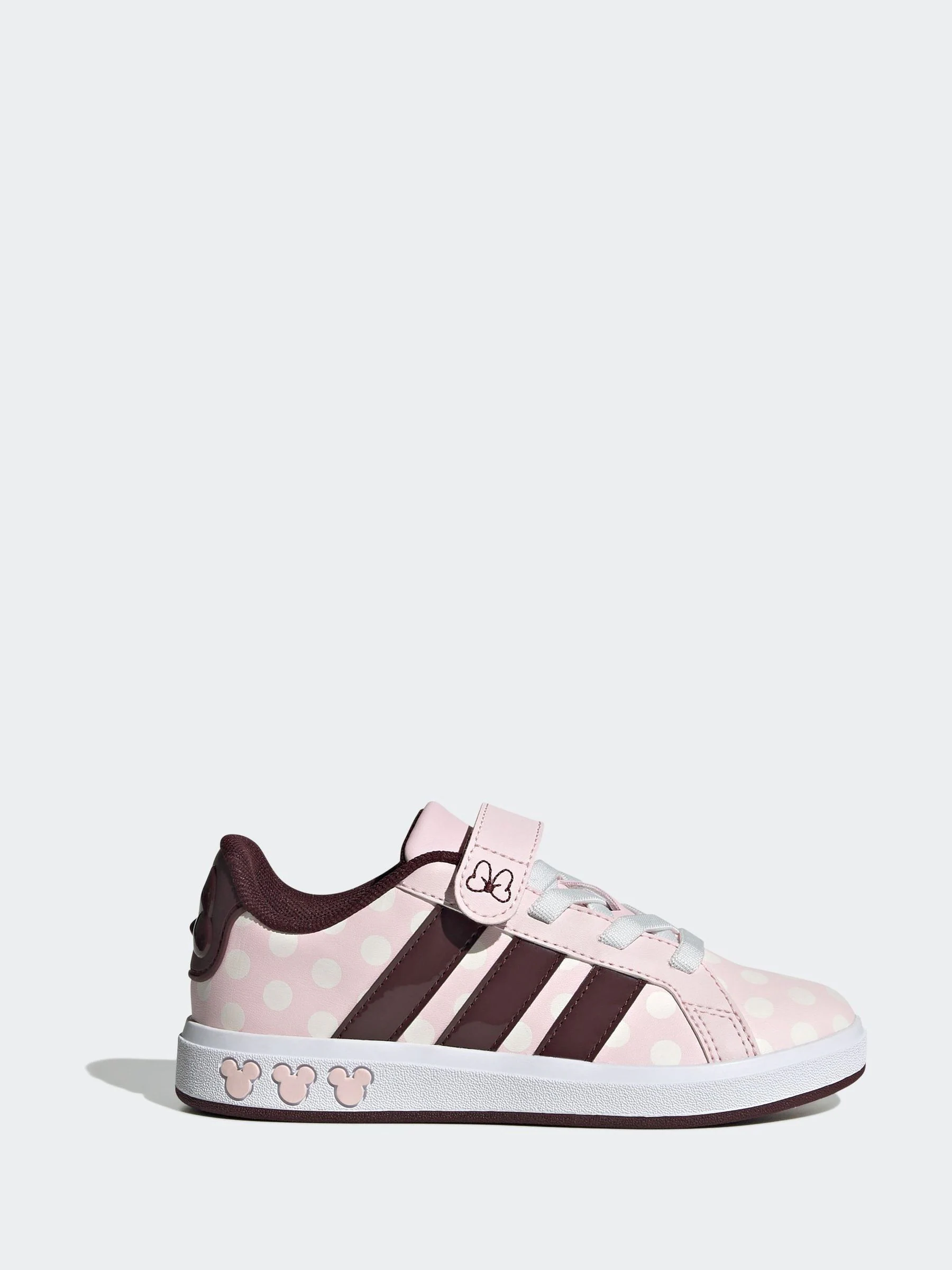 adidas Disney Minnie Mouse Grand Court kindersneakers met elastische veters