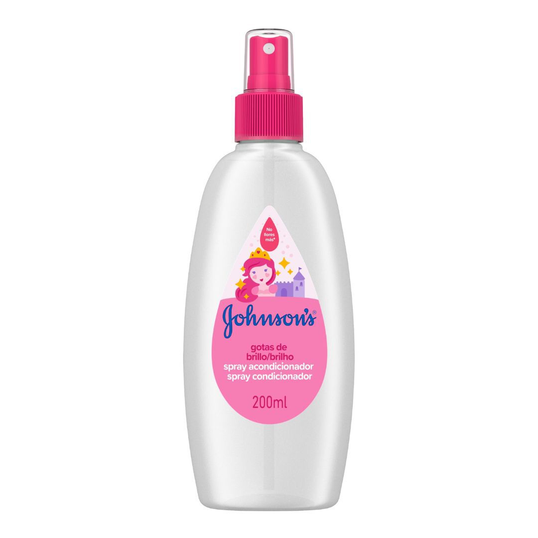 JOHNSON'S BABY  Spray Condicionador Gotas de Brilho - 200ml