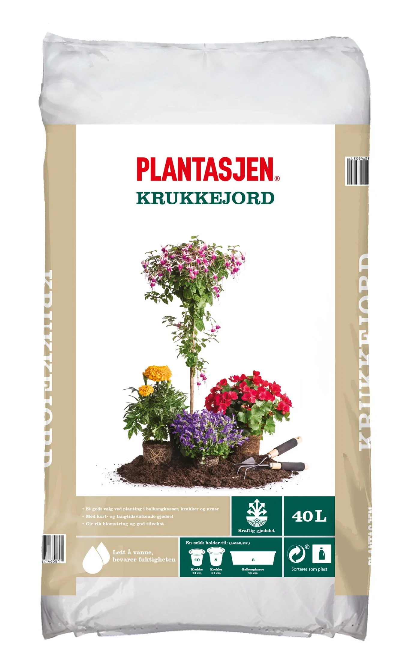 Krukkejord 40 L