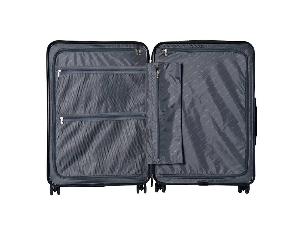 MALA DE VIAGEM GRANDE RÍGIDA AIRPORT CINZENTO 8 RODAS 75 CM