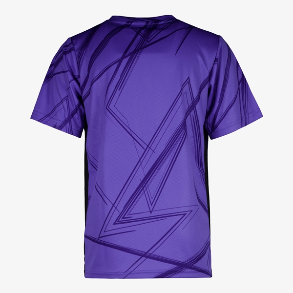 Dutchy Dry kinder voetbal T-shirt met print paars