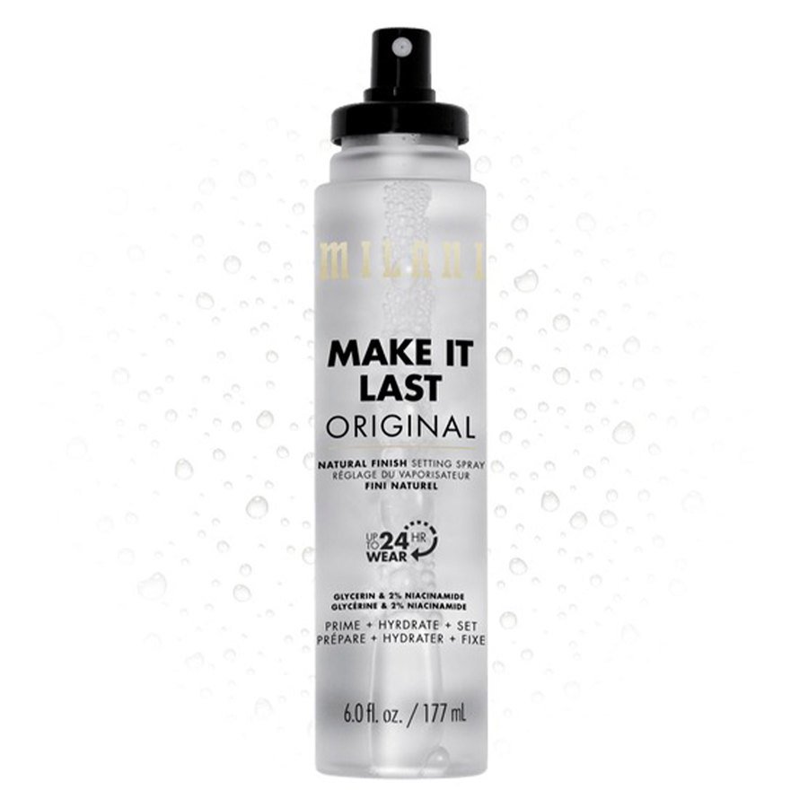 Milani Cosmetics Make It Last Original Natural Finish Setting Spray Jumbo Size 177ml