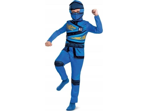 Jakks Pacific LEGO Ninjago JAY kostiumas 4-6 metai S