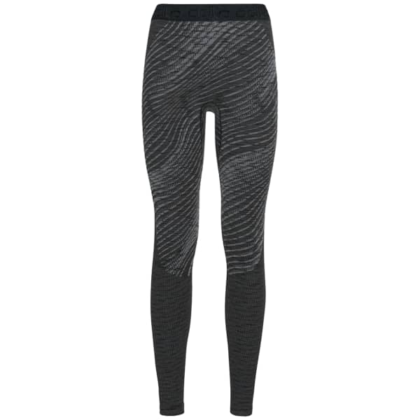 Collant thermique ODLO BLACKCOMB ECO BL BOTTOM LONG W BLACK - SPACE DYE