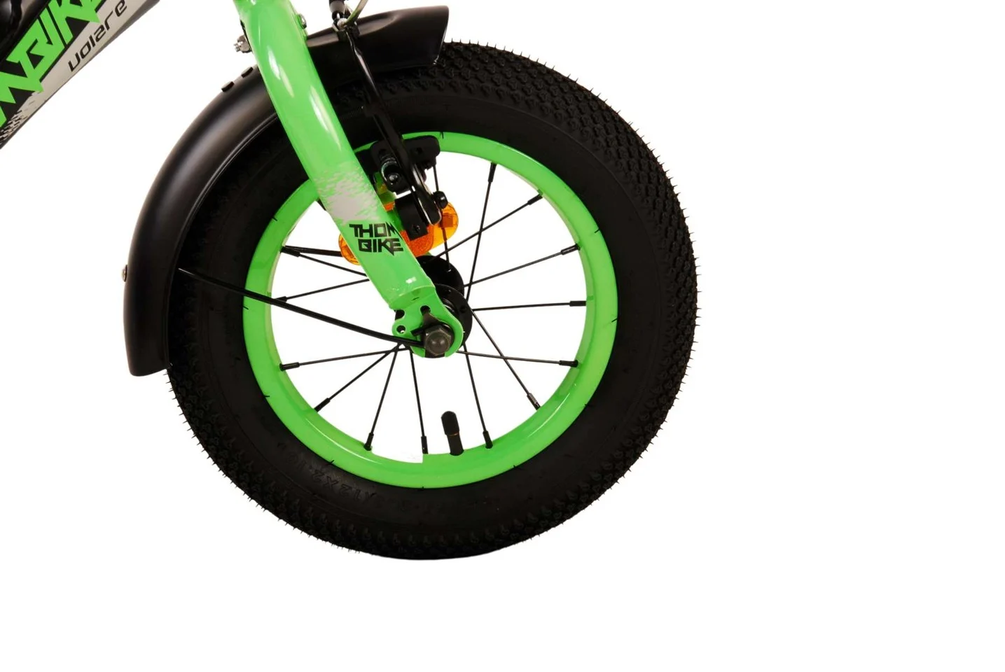 Volare - Børnecykel 12'' - Thombike Grøn (21174)