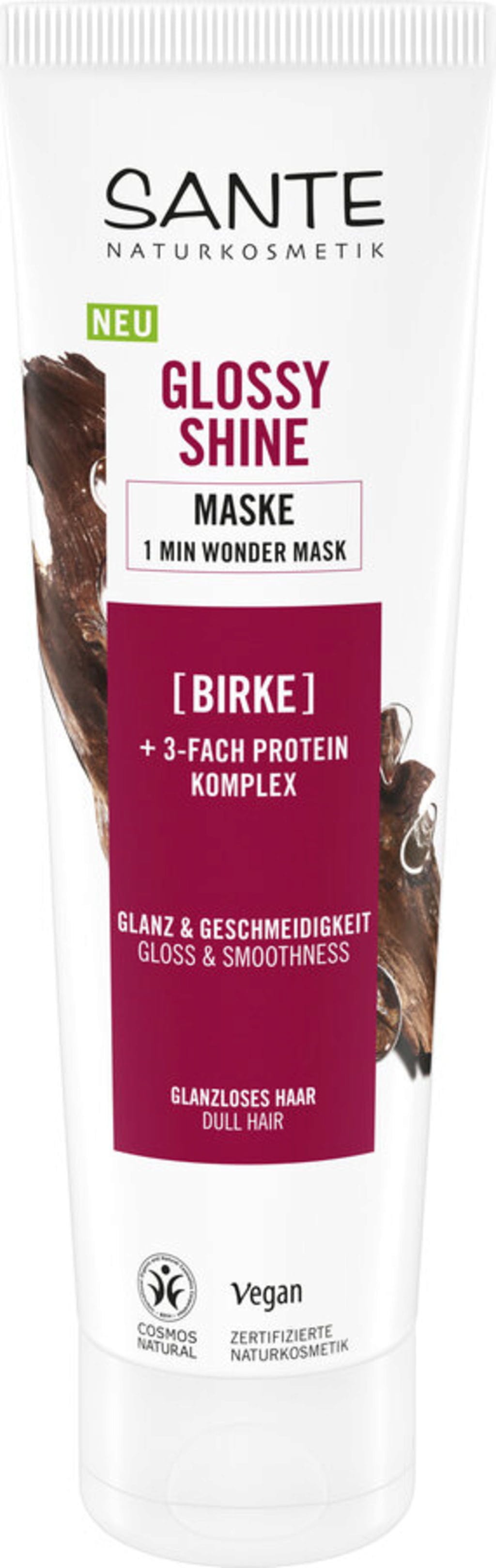 Santé naturally.  Glossy Shine Maske, 150 ml