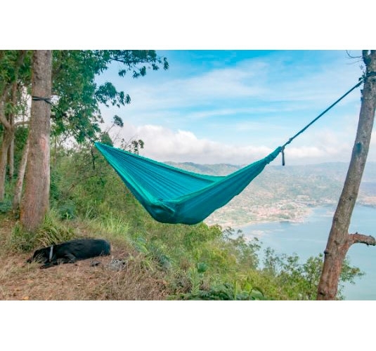 Ticket to the Moon Original Hammock Hängematte Royal Blue / Turquoise