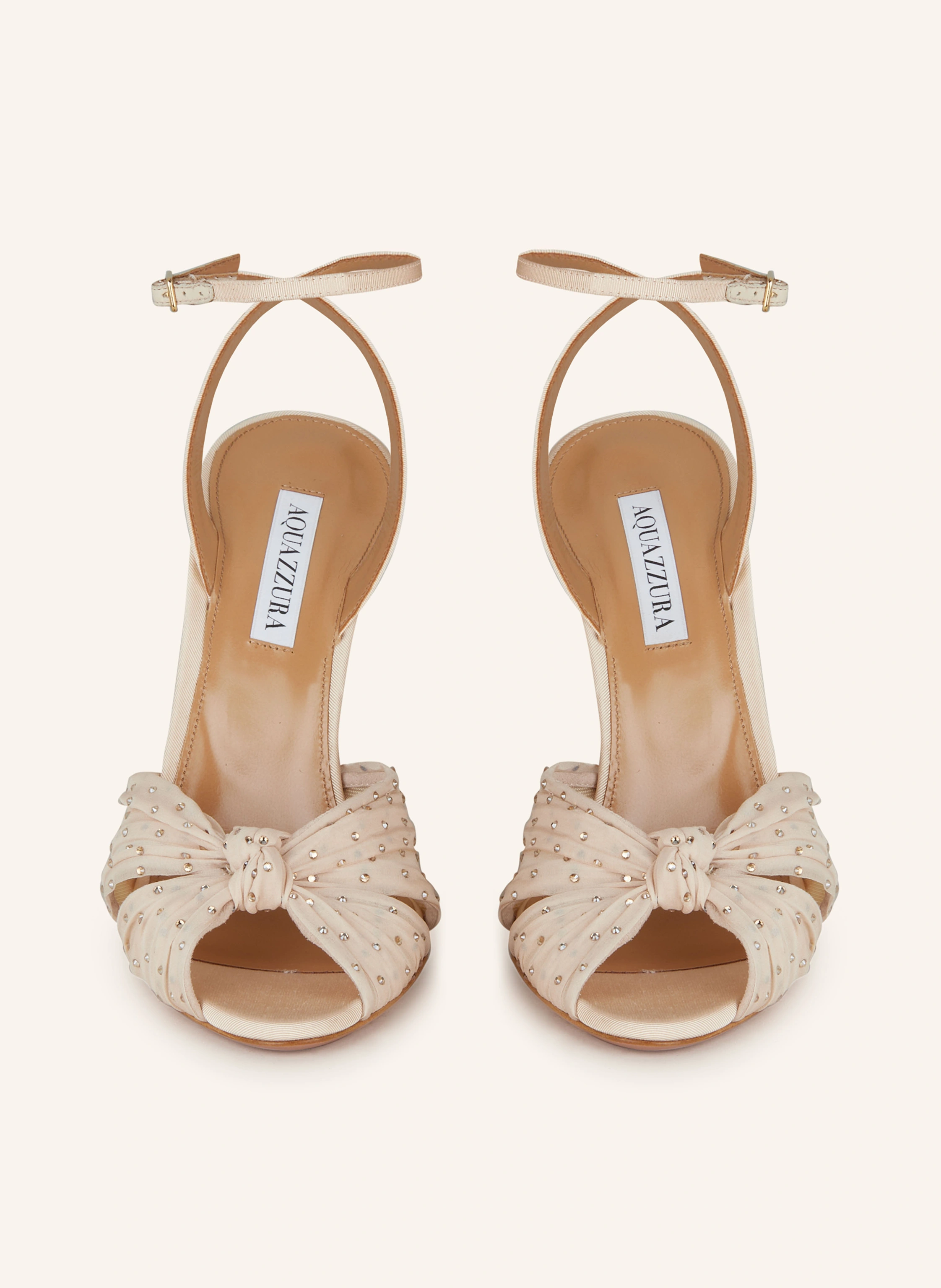AQUAZZURA Sandaletten SLOW KISSES mit Schmucksteinen