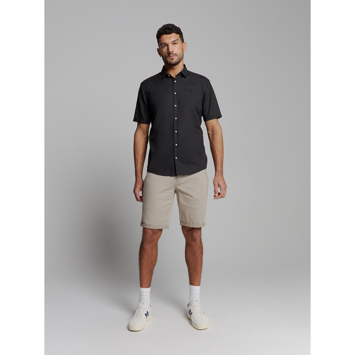 Heren Overhemd Slim Fit Kent Kraag