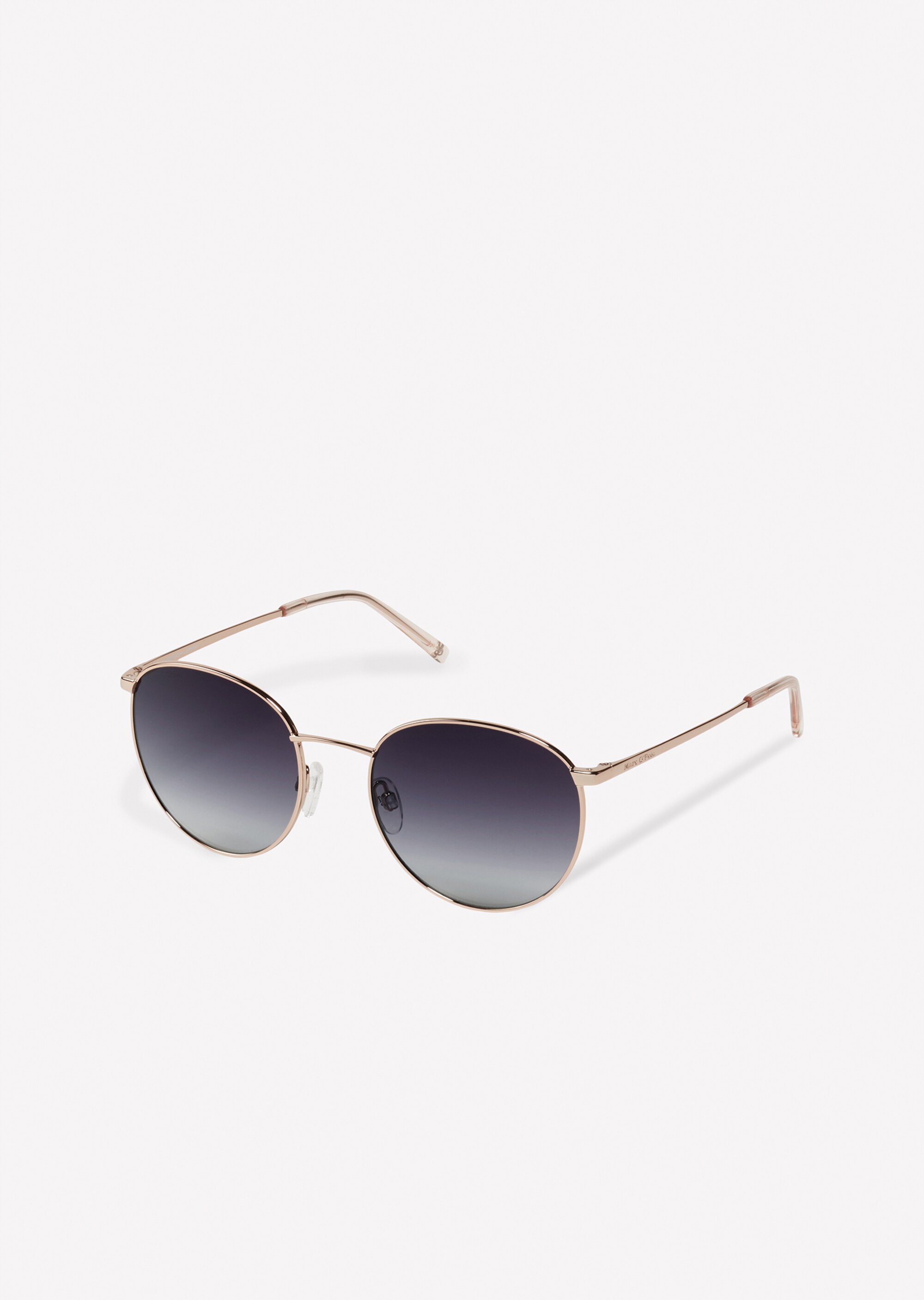 Unisex-Sonnenbrille mit Metallrahmen