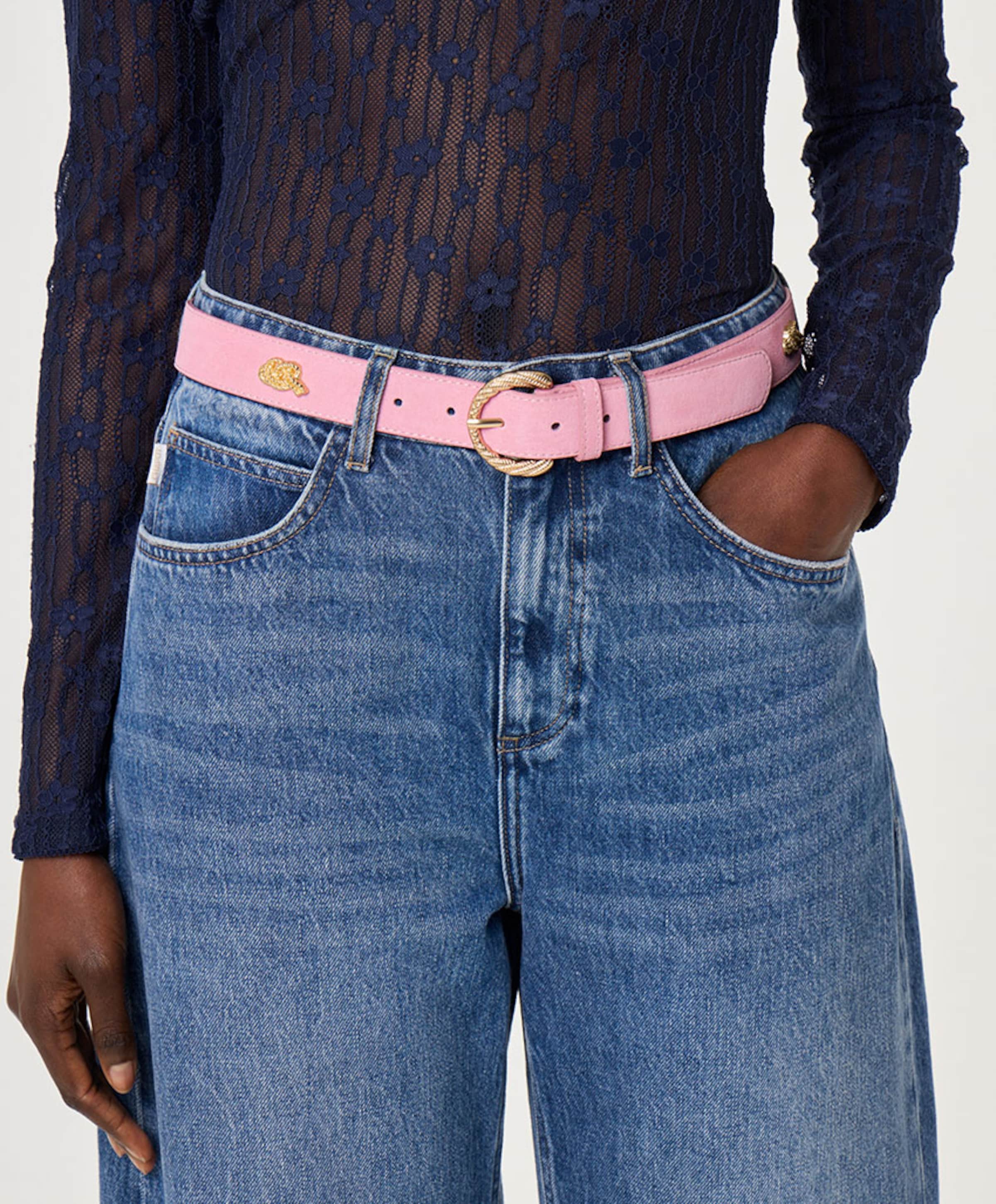Fabienne Chapot Dames riem roze