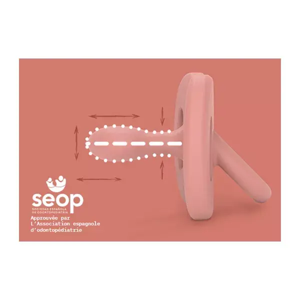 Chupeta fisiológica reversível Suavinex SX Pro 6/18 meses Colour Essence Tile