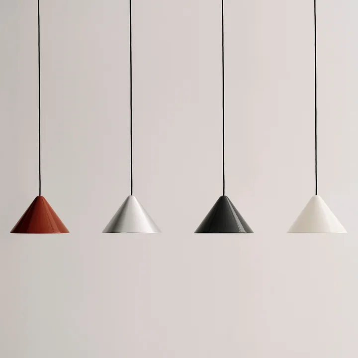 HAY - Compass Pendelleuchte, höhenverstellbar, Ø 43 cm, soft black