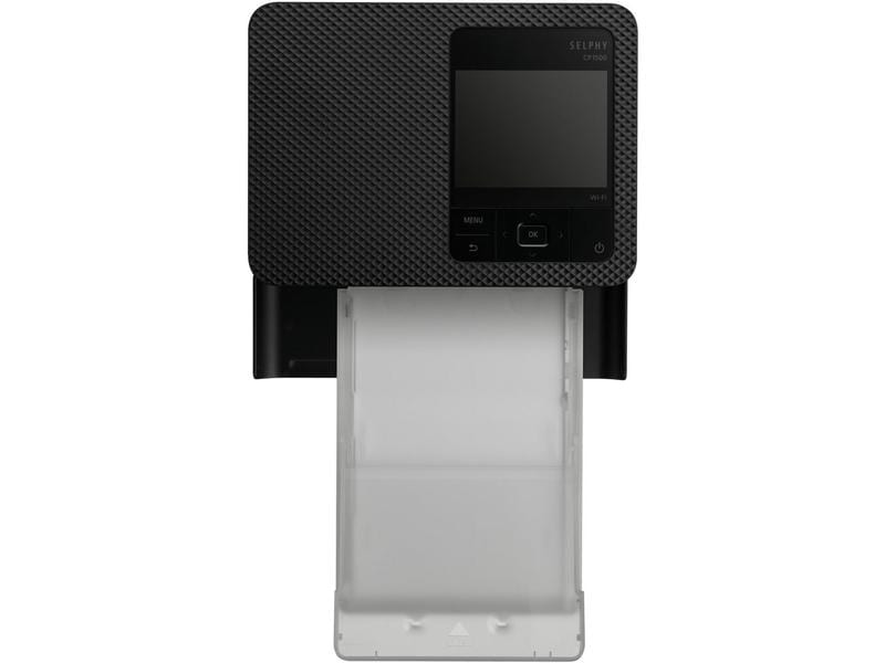 Canon Fotodrucker Selphy CP1500 Schwarz inkl. Papier und Ti Mobiler, WLAN-fähiger Fotodrucker