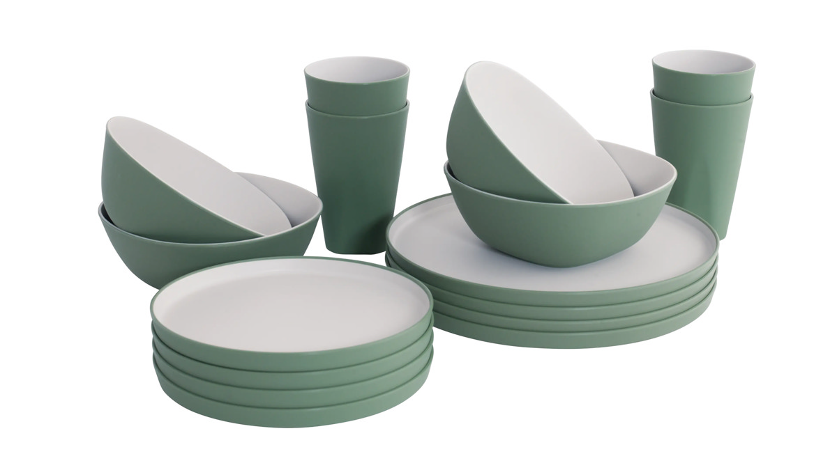 Gala Geschirrr-Set 4 Personen Shadow Green