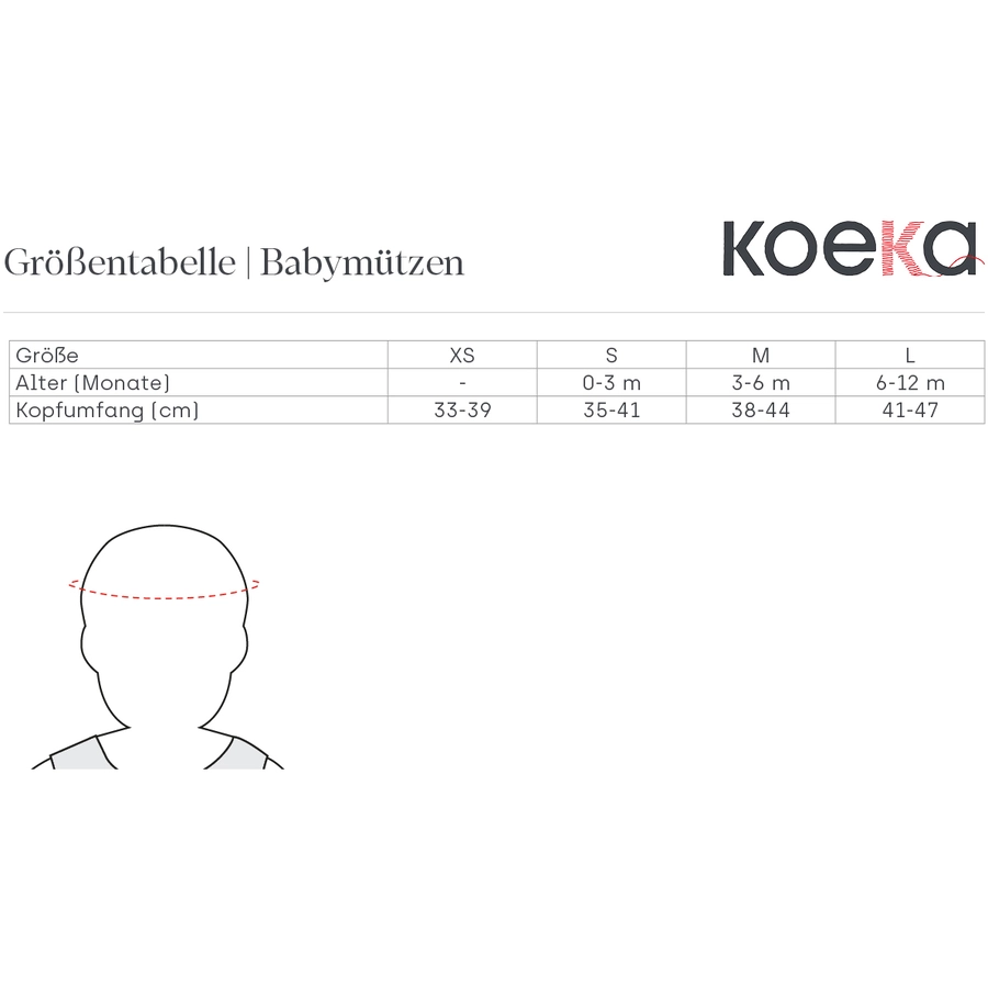 koeka Baby Sonnenhut Dijon Daily Taupe