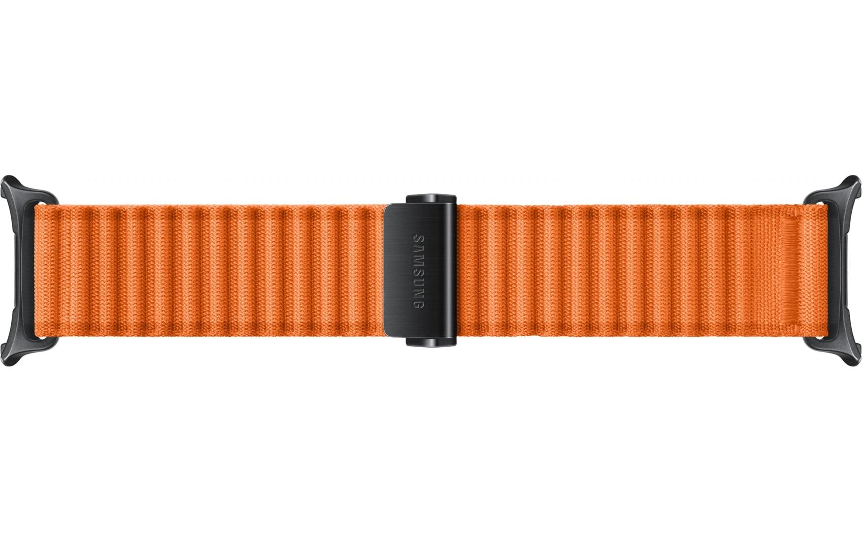 Armband Trail Band Galaxy Watch Ultra OrangeWeiches Stoffarmband für die Samsung Galaxy Watch Ultra