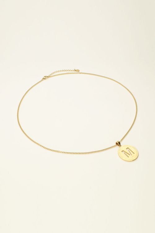 Ketting met open initial