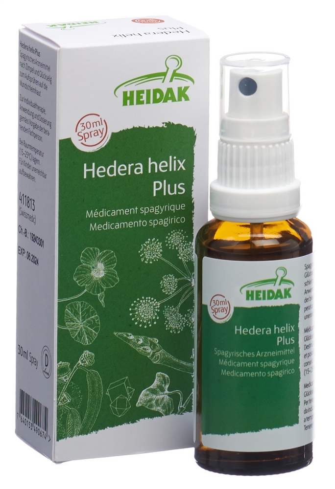 HEIDAK Hedera helix plus Spray Fl 30 ml