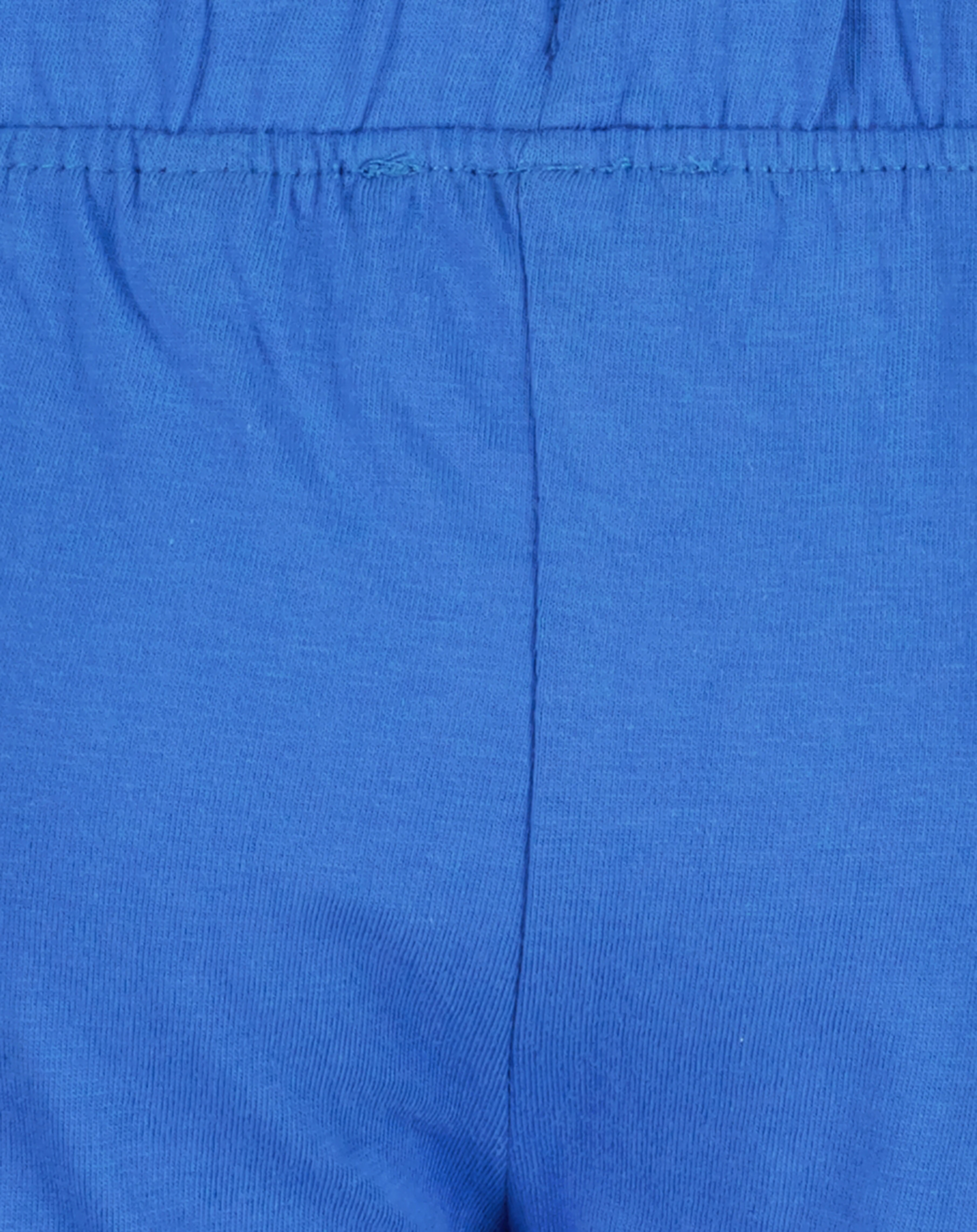 Jersey-Shorts SOLID in blau