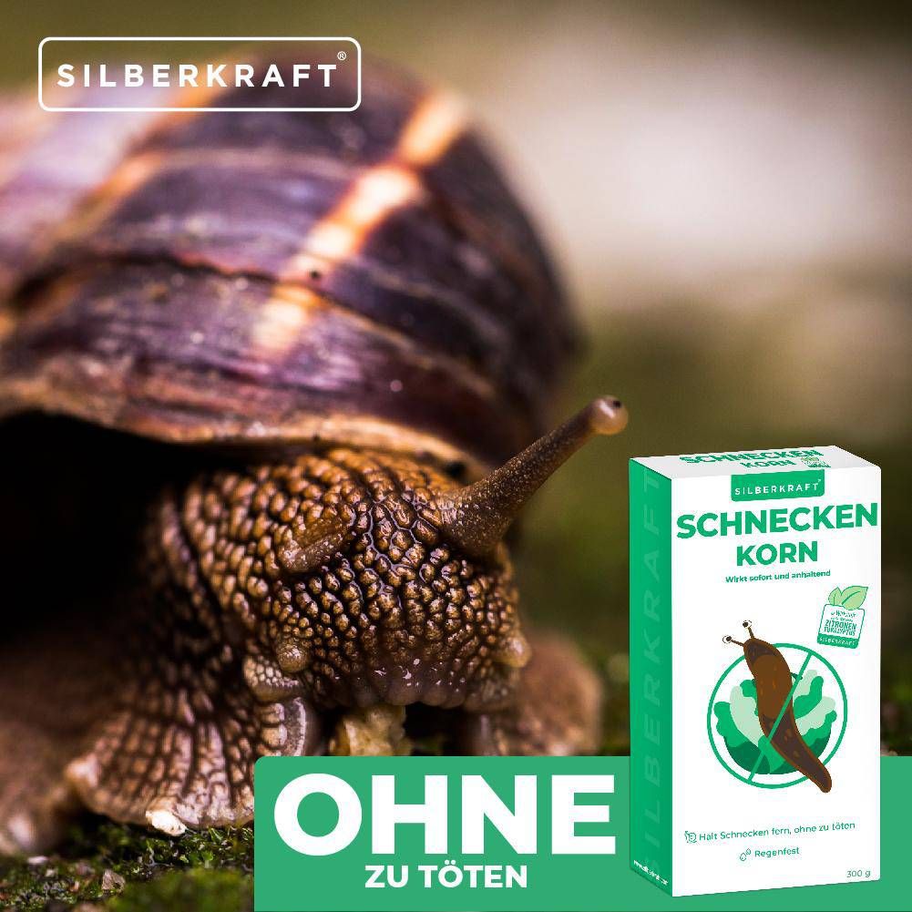 SILBERKRAFT Schneckenkorn gegen Schnecken