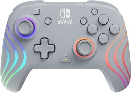 PDP Afterglow WAVE - Bedrade Controller - Grijs - Nintendo Switch