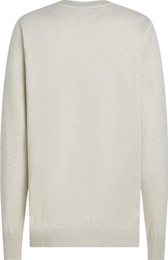 Tommy Hilfiger ESSENTIAL FLEECE CREWNECK Heathered oatmilk