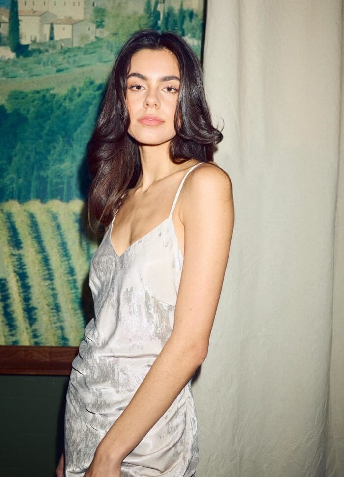 Noella Keegan Dress 1212 ivory silver