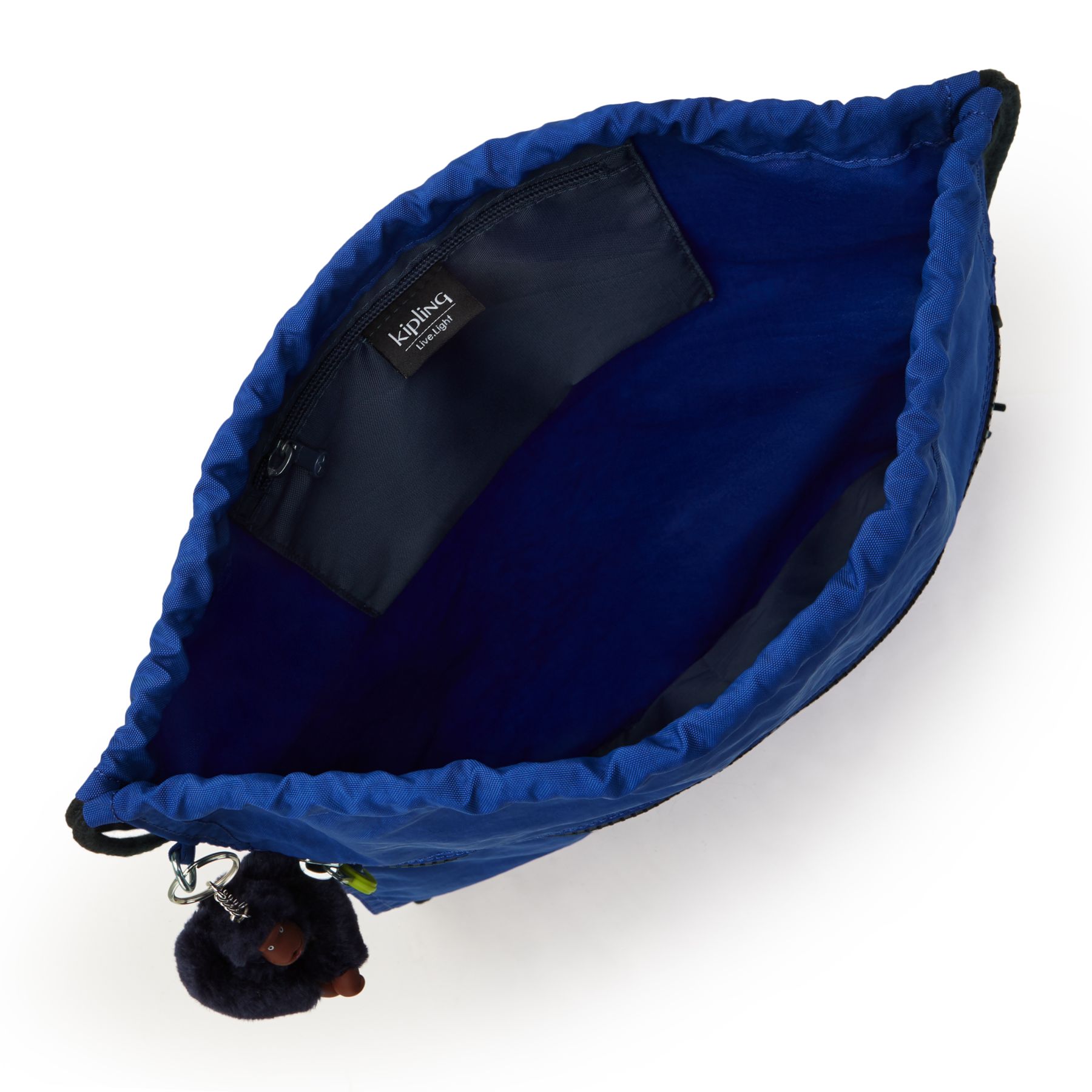 SUPERTABOO Sac moyen avec cordon de serrage - Blue Ink Combo