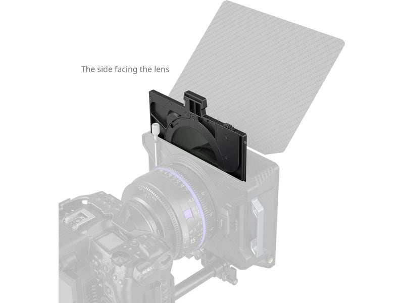 Smallrig Multifunktionales VND-Filterfach-Kit Dualer CPL VND-Filter mit magnetischer Schnellverschlussbefestigung