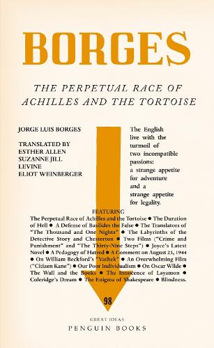 The Perpetual Race of Achilles and the Tortoise - Penguin Great Ideas (Paperback)