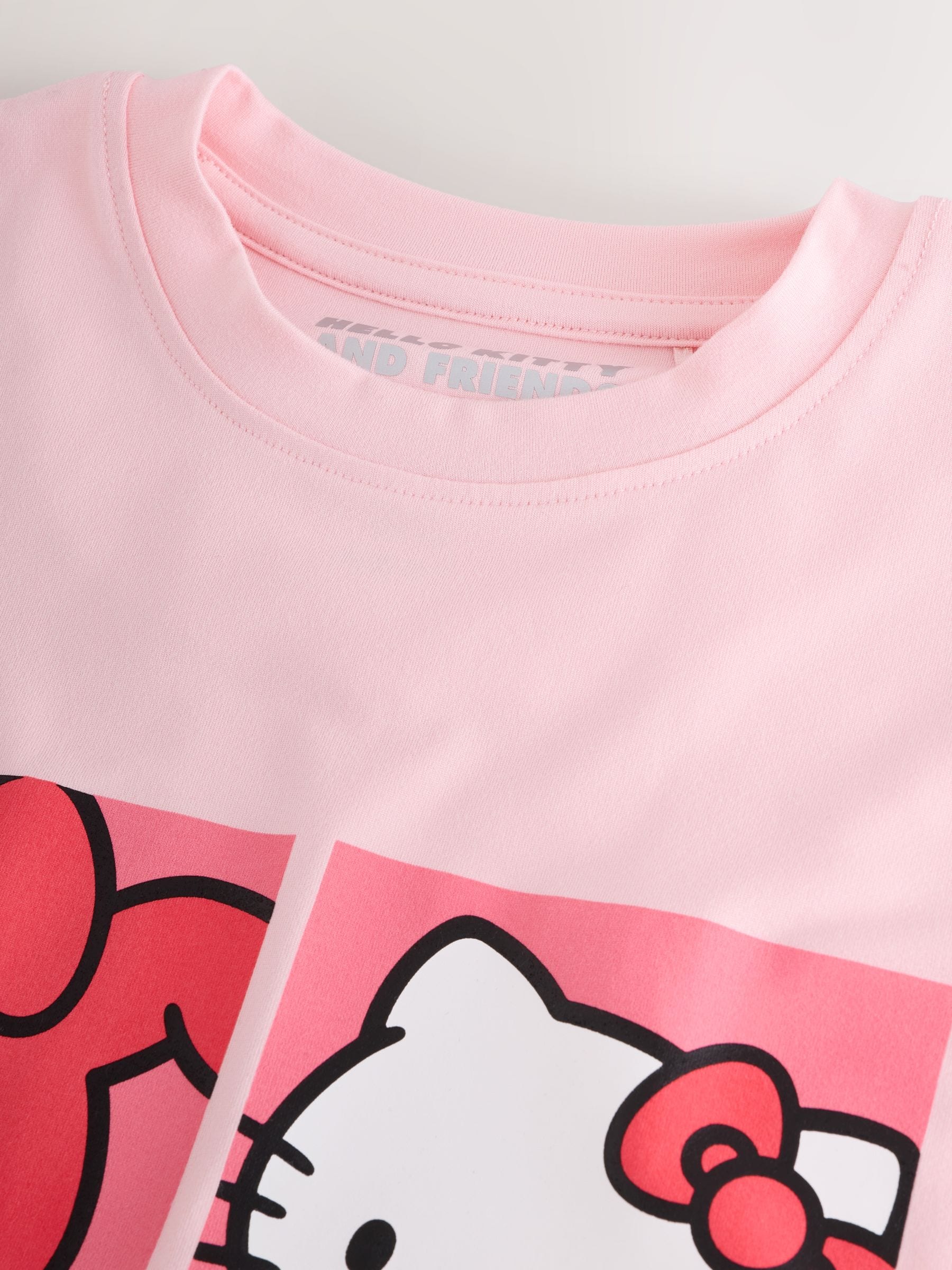 Roze/blauw - Verpakking van 2 Hello Kitty nachthemden (2-16jr)
