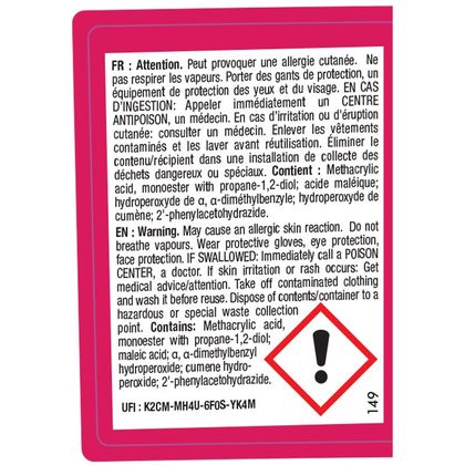 Gel Bardahl doz ff40 freinage de filet fort Universel