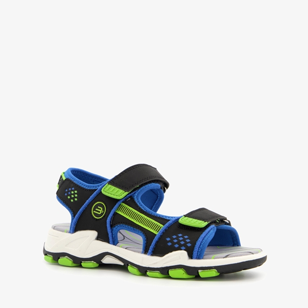 Blue Box jongens sandalen met groene details