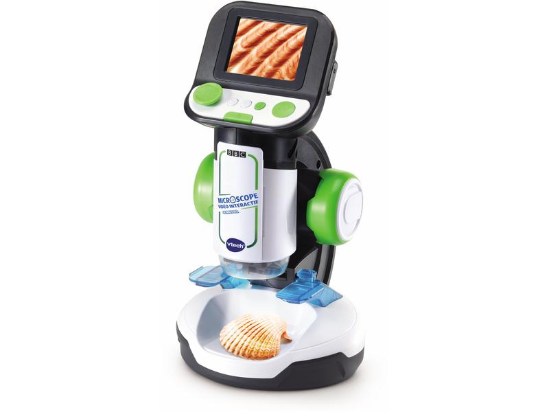 Vtech Genius XL – Microscope vidéo interactif -FR- Kinderfreundliches Mikroskop mit 3 Spielmodi